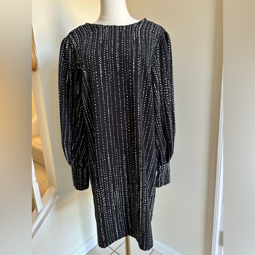 H&M Black/White Dress- Size 8 - Picture 3 of 7